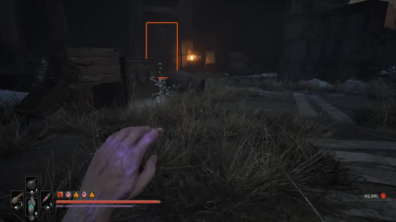 Entrance to the house on the Bedtime Stories route