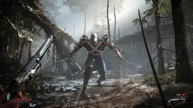 First-person combat in Valor Mortis